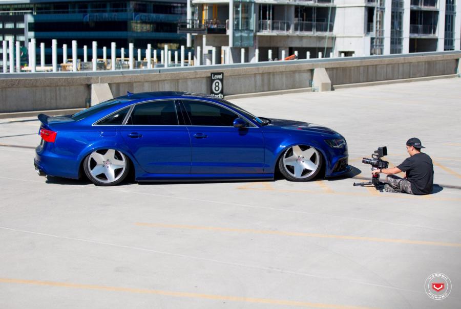  Audi A6 Sedan on Vossen Wheels (VPS-318) (4G, C7) 2016 года  (фото 53 из 59)